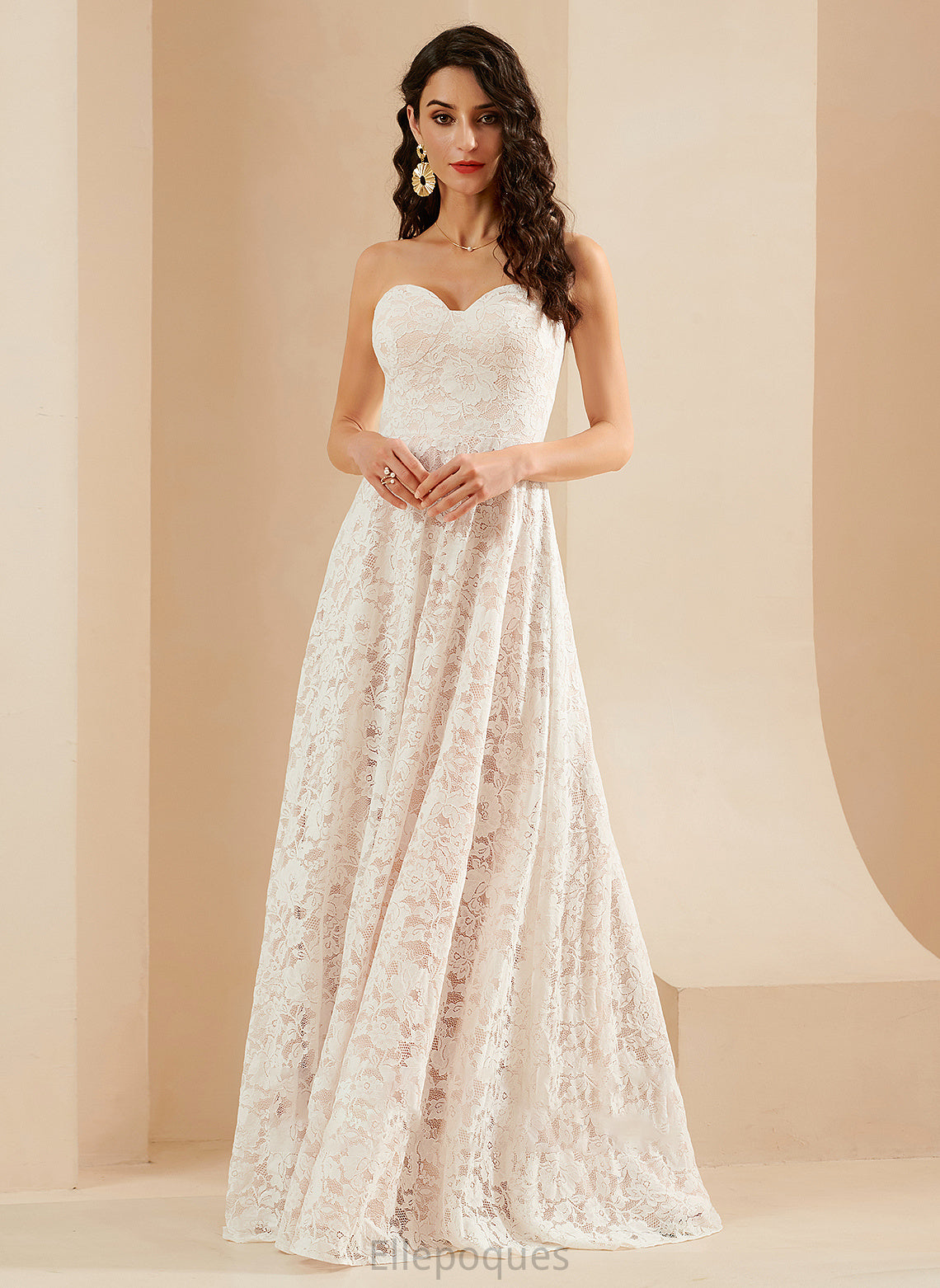 Wedding A-Line Floor-Length Wedding Dresses Dress Elyse Sweetheart