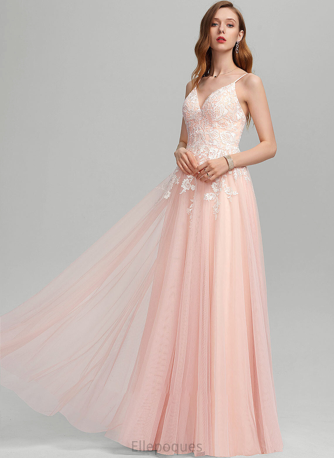 Ball-Gown/Princess Wedding Sequins Dress Tulle Wedding Dresses Gisselle Floor-Length With Sweetheart