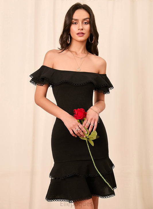 Off-the-Shoulder Dress Homecoming Homecoming Dresses Short/Mini Moriah