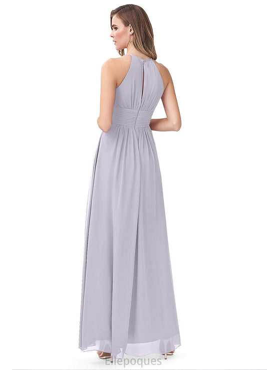 Aileen One Shoulder Natural Waist Trumpet/Mermaid Spandex Floor Length Sleeveless Bridesmaid Dresses