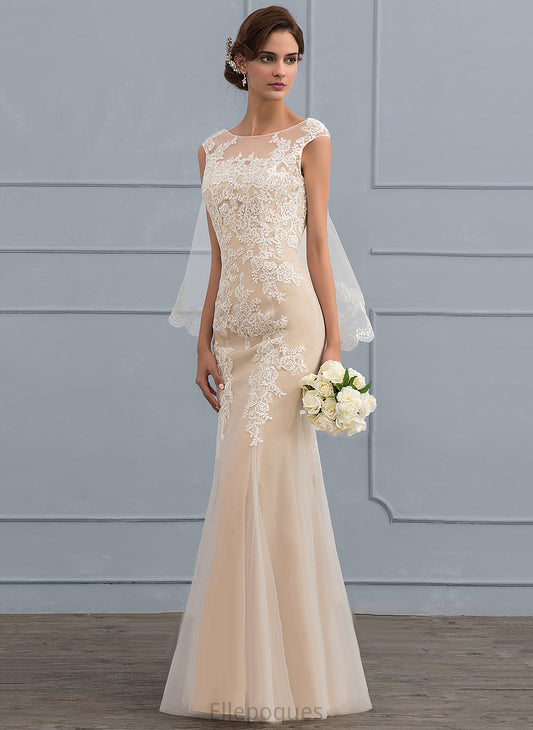 Wedding Dresses Dress Lace Tulle Wedding Poll Floor-Length Trumpet/Mermaid