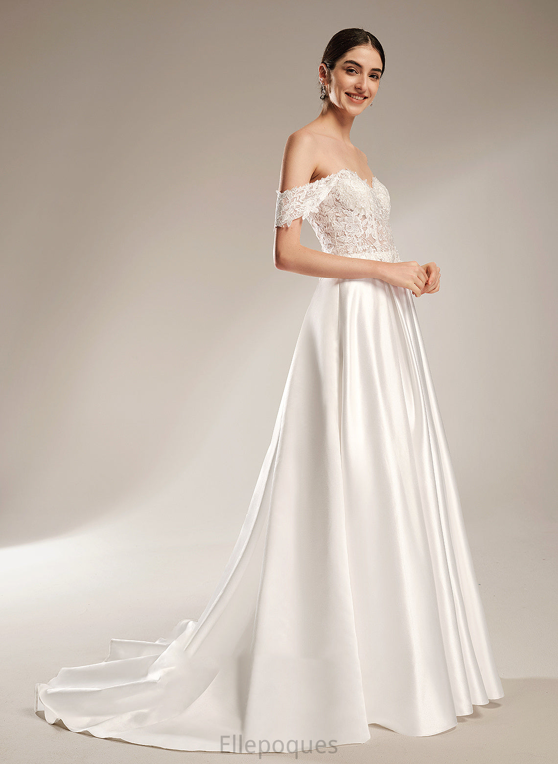 Sequins Melissa Sweetheart Wedding Dress Train Ball-Gown/Princess With Wedding Dresses Chapel