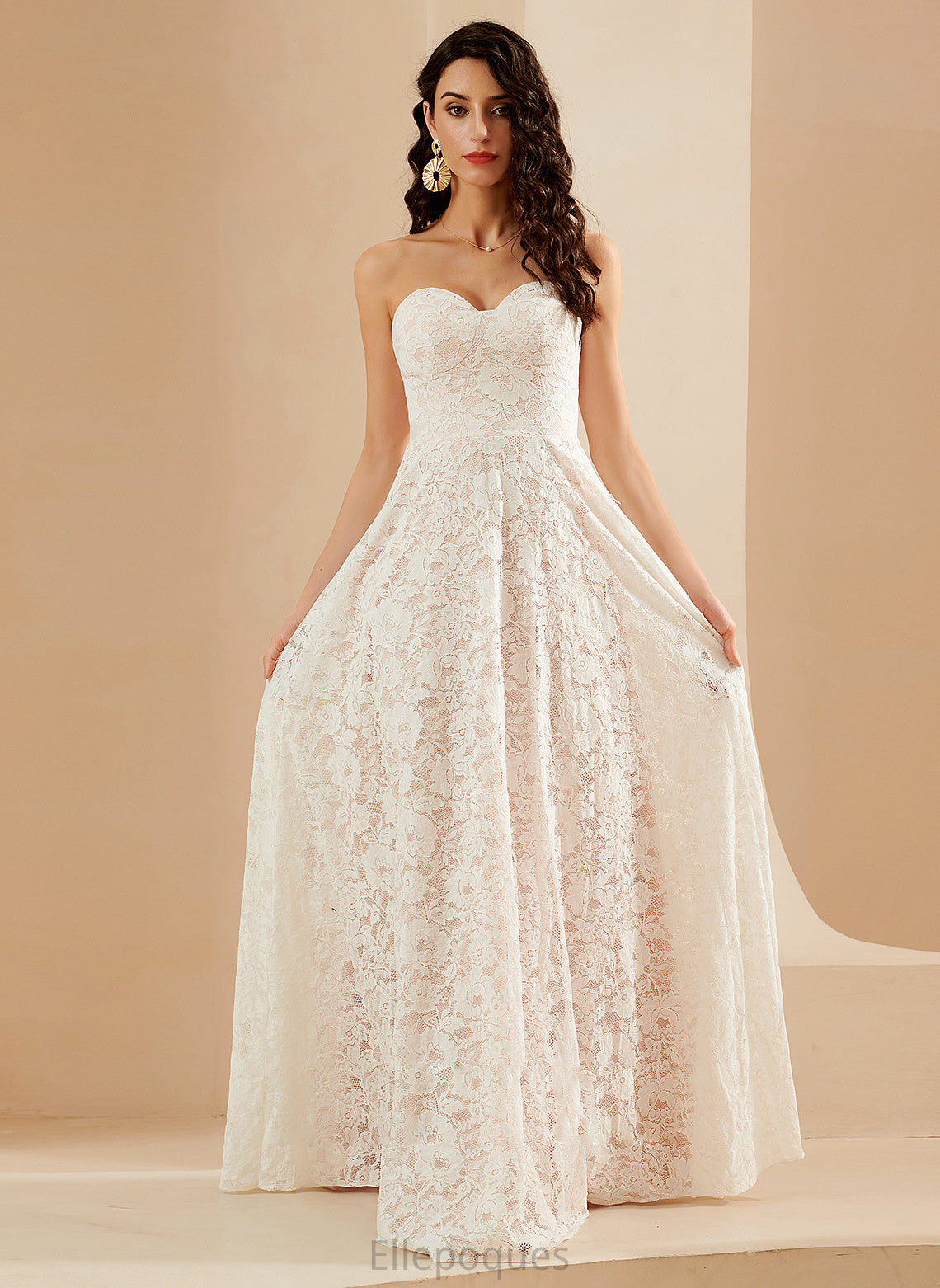 Wedding A-Line Floor-Length Wedding Dresses Dress Elyse Sweetheart