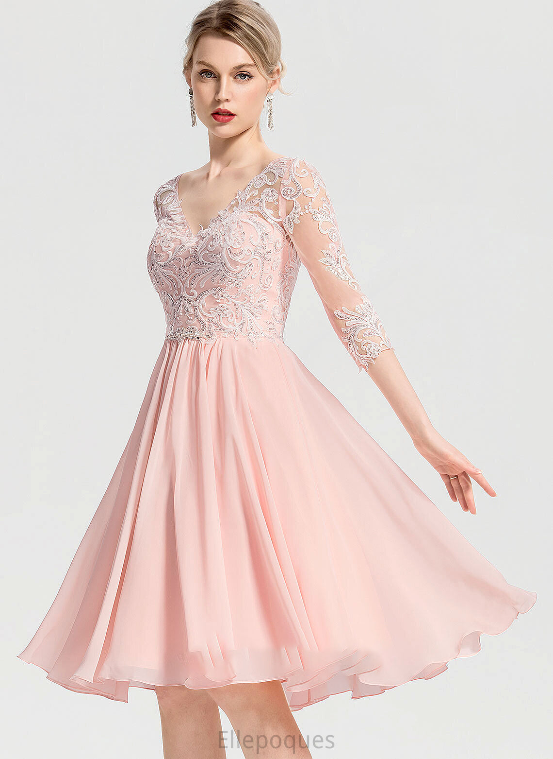 Wedding Elisabeth Wedding Dresses Chiffon Dress