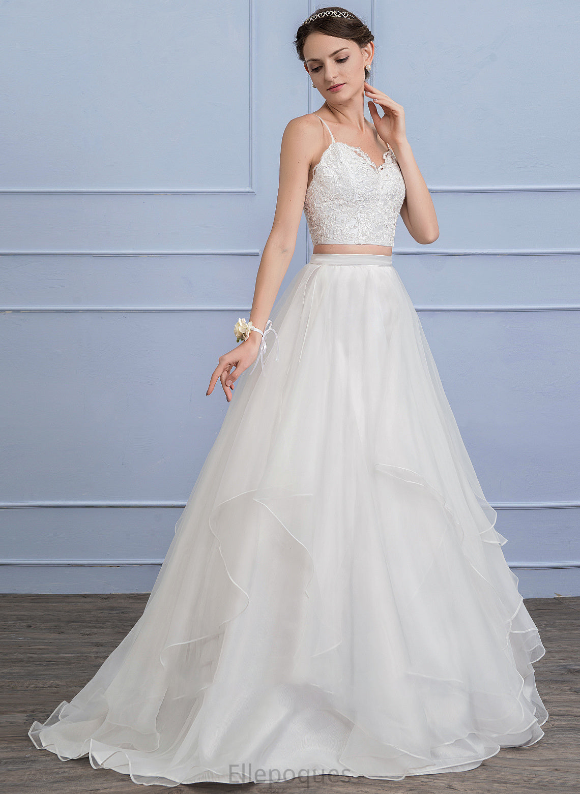 Marina Wedding Wedding Dresses Skirt Train Separates Sweep Organza