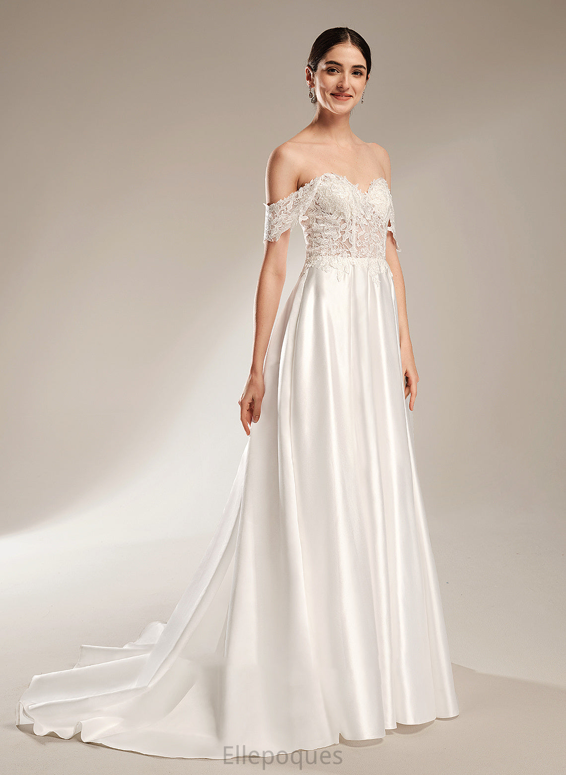 Sequins Melissa Sweetheart Wedding Dress Train Ball-Gown/Princess With Wedding Dresses Chapel